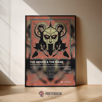 MF DOOM 'The Mouse And The Mask' Album Poster