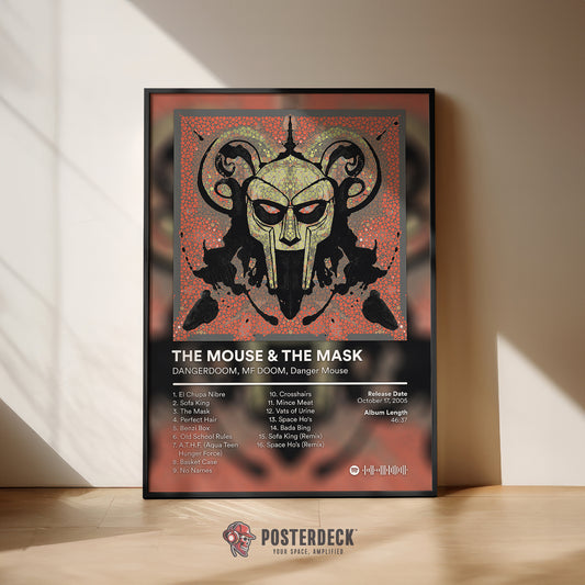 MF DOOM 'The Mouse And The Mask' Album Poster
