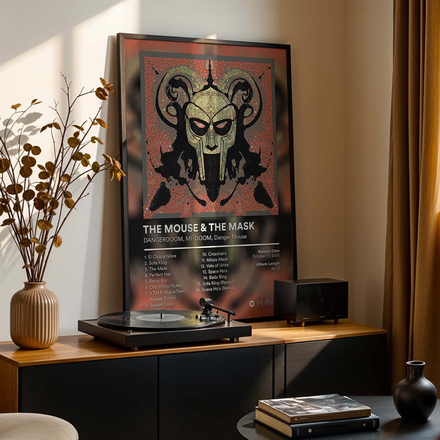 MF DOOM 'The Mouse And The Mask' Album Poster