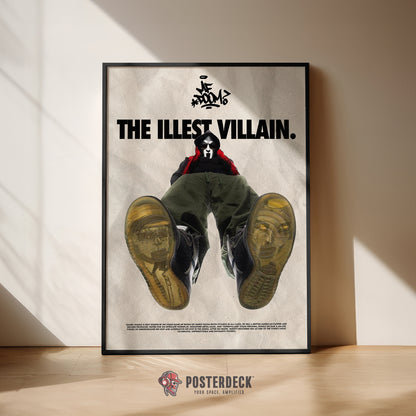 MF DOOM 'The Illest Villain' Poster
