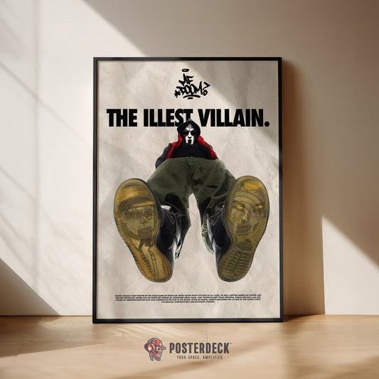 MF DOOM 'The Illest Villain' Poster