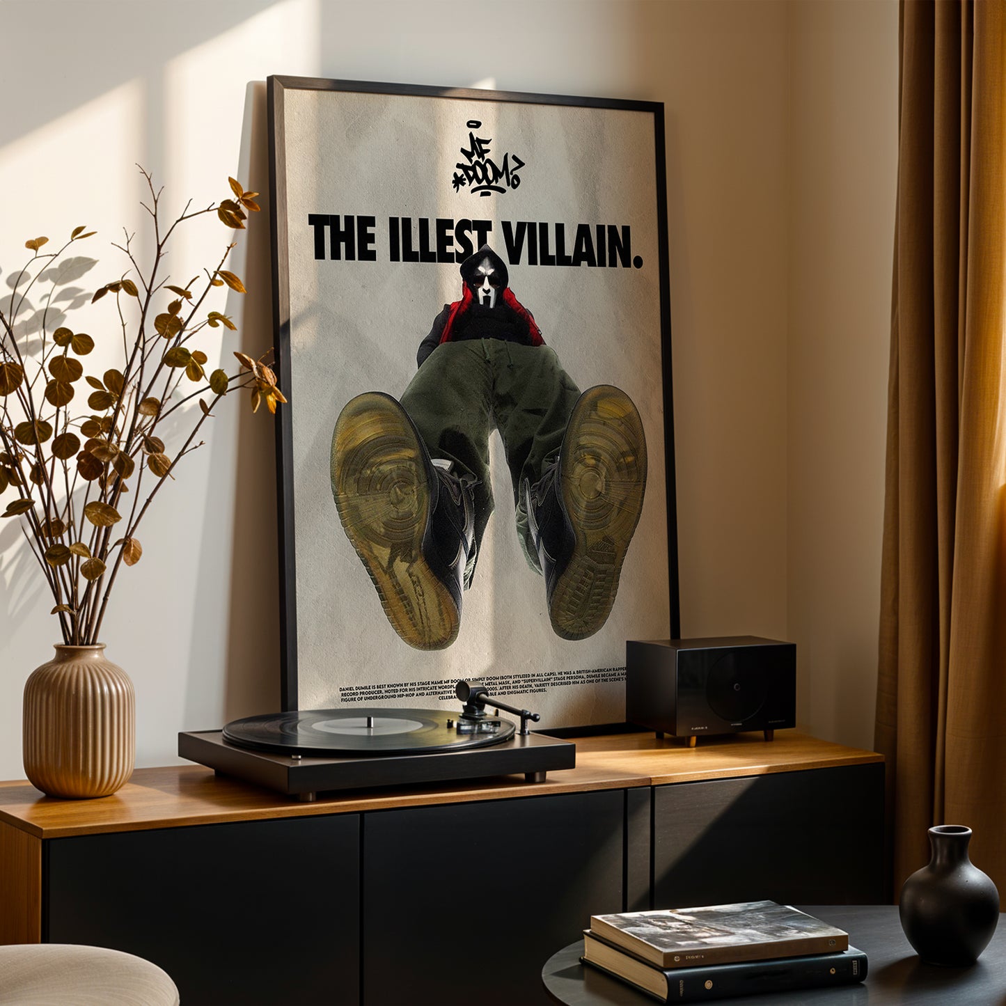 MF DOOM 'The Illest Villain' Poster