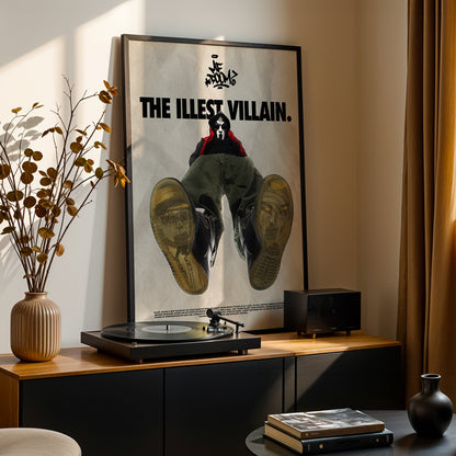 MF DOOM 'The Illest Villain' Poster