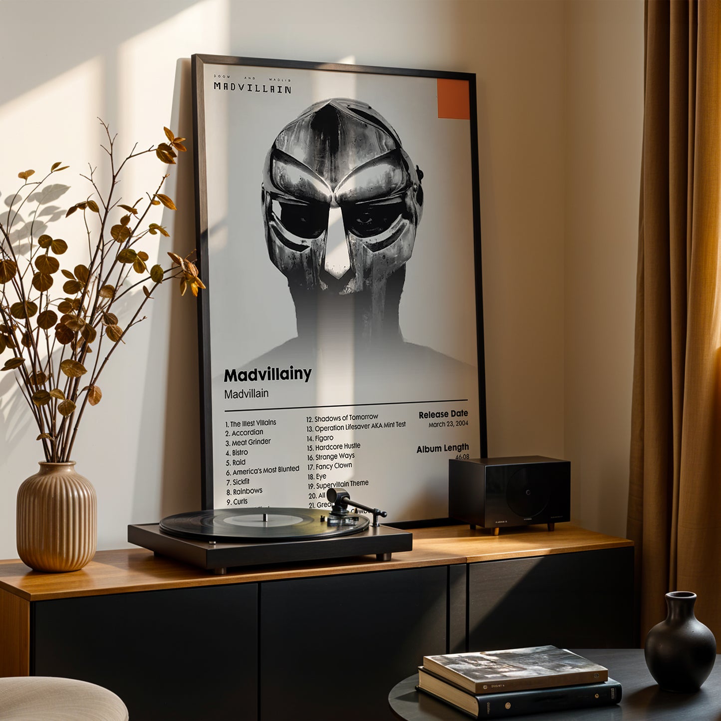 MF DOOM 'Mad Villainy' Album Poster