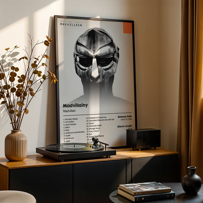 MF DOOM 'Mad Villainy' Album Poster