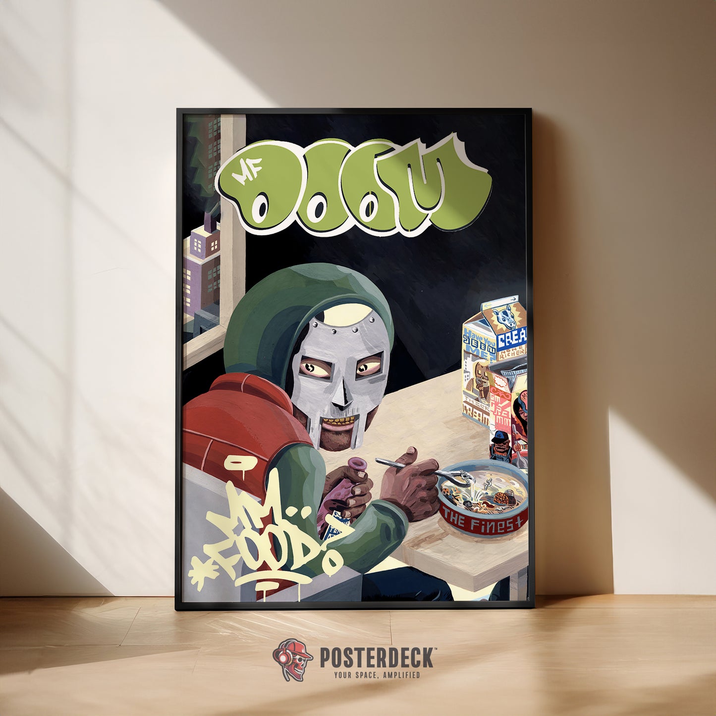 MF DOOM 'Mm...Food' Poster