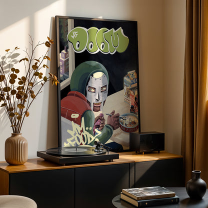 MF DOOM 'Mm...Food' Poster