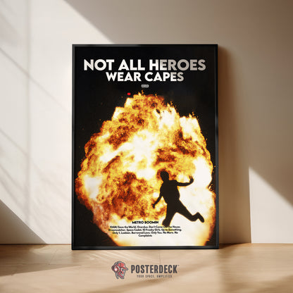 Metro Boomin & 21 Savage 'NOT ALL HEROES WEAR CAPES' Poster