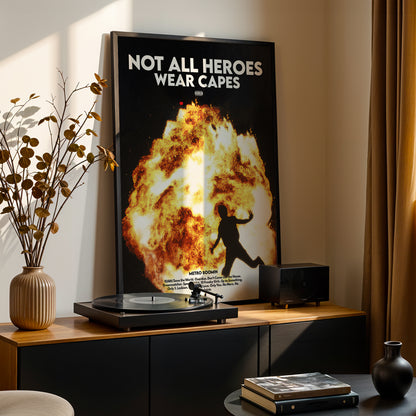 Metro Boomin & 21 Savage 'NOT ALL HEROES WEAR CAPES' Poster