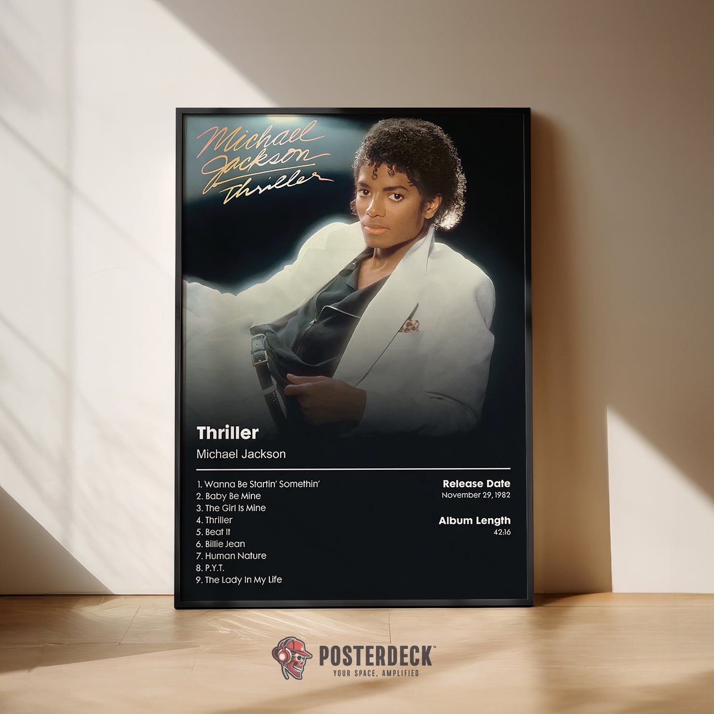 Michael Jackson 'Thriller' Album Poster