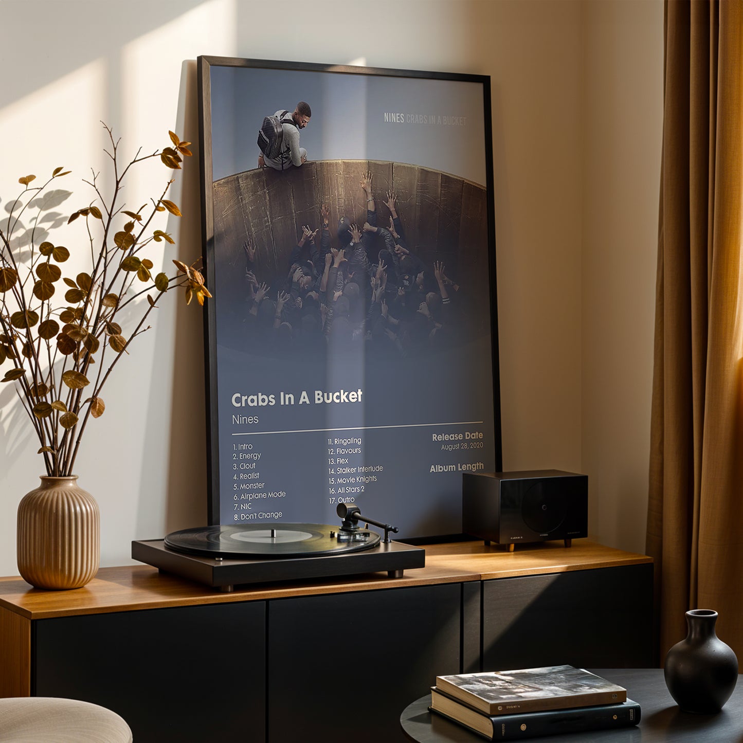 Nines 'Crabs In A Bucket' Album Poster