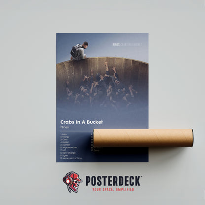 Nines 'Crabs In A Bucket' Album Poster