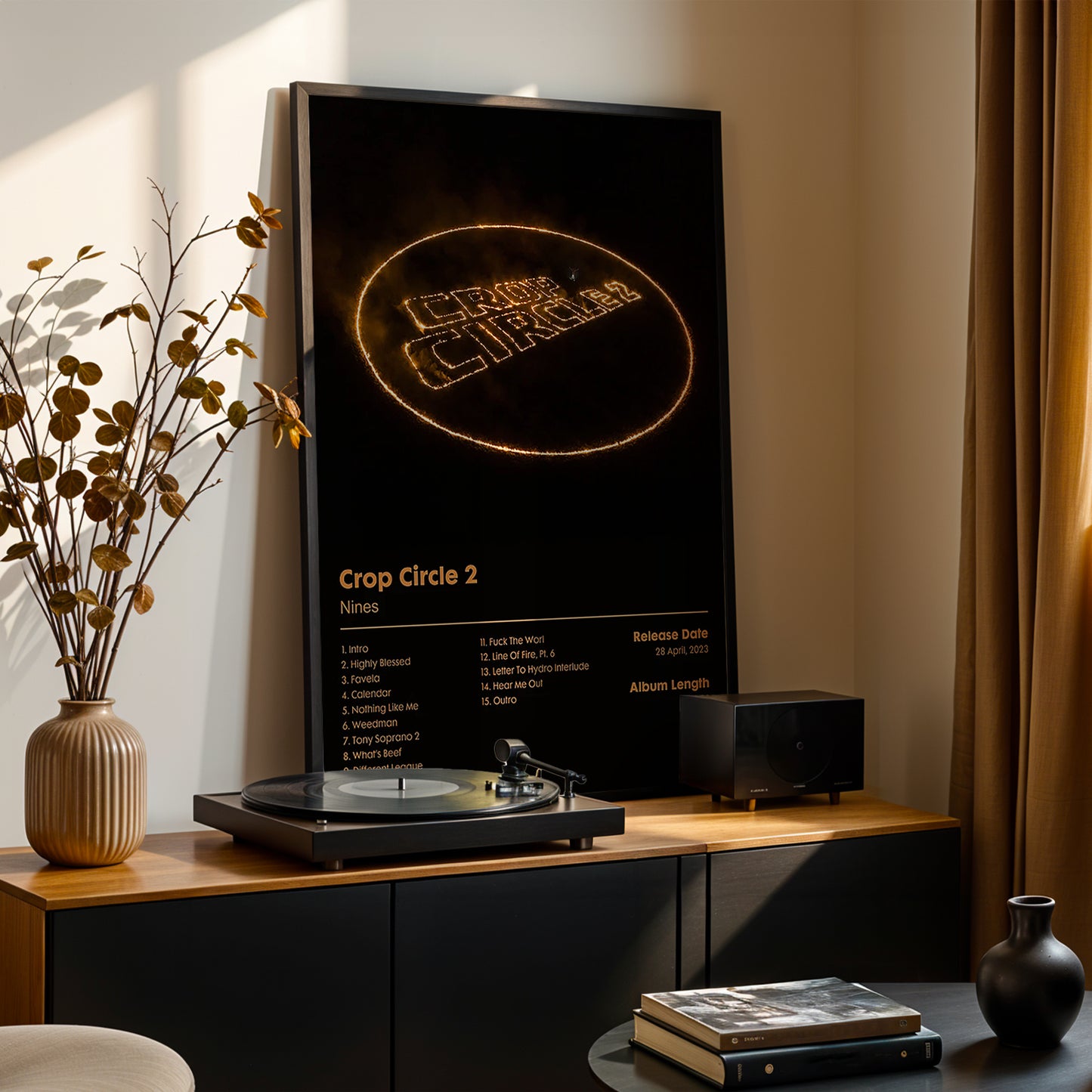 Nines 'Crop Circle 2' Album Poster