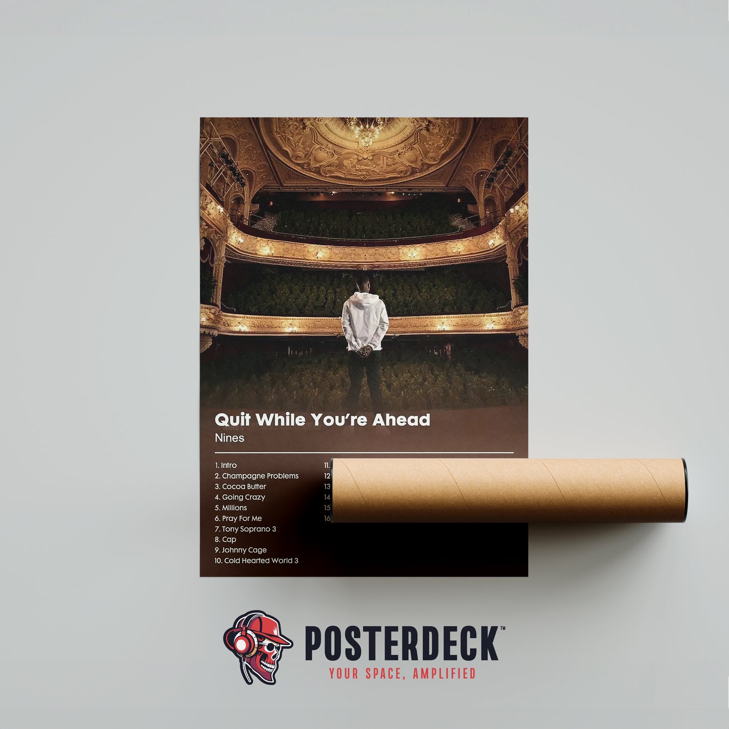 Nines 'Quit While You're Ahead' Album Poster