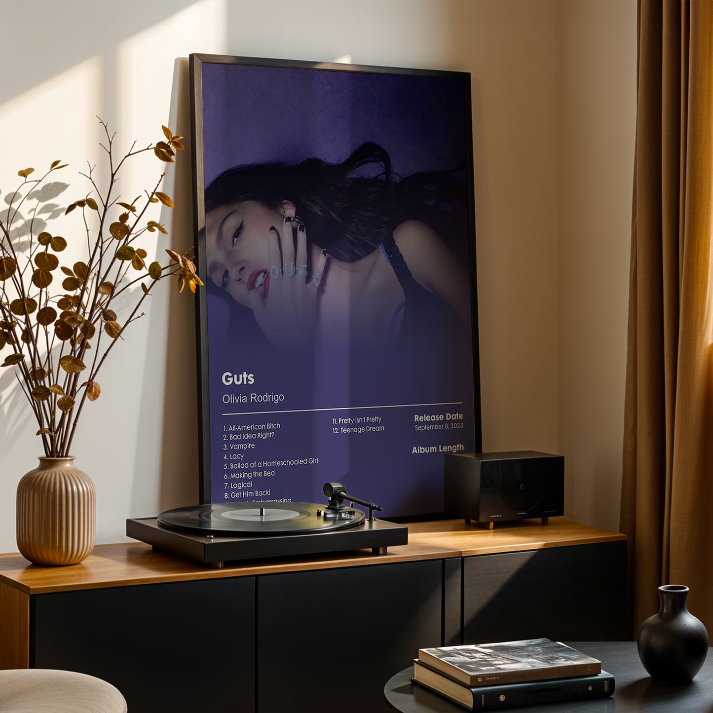 Olivia Rodrigo 'Guts' Album Poster