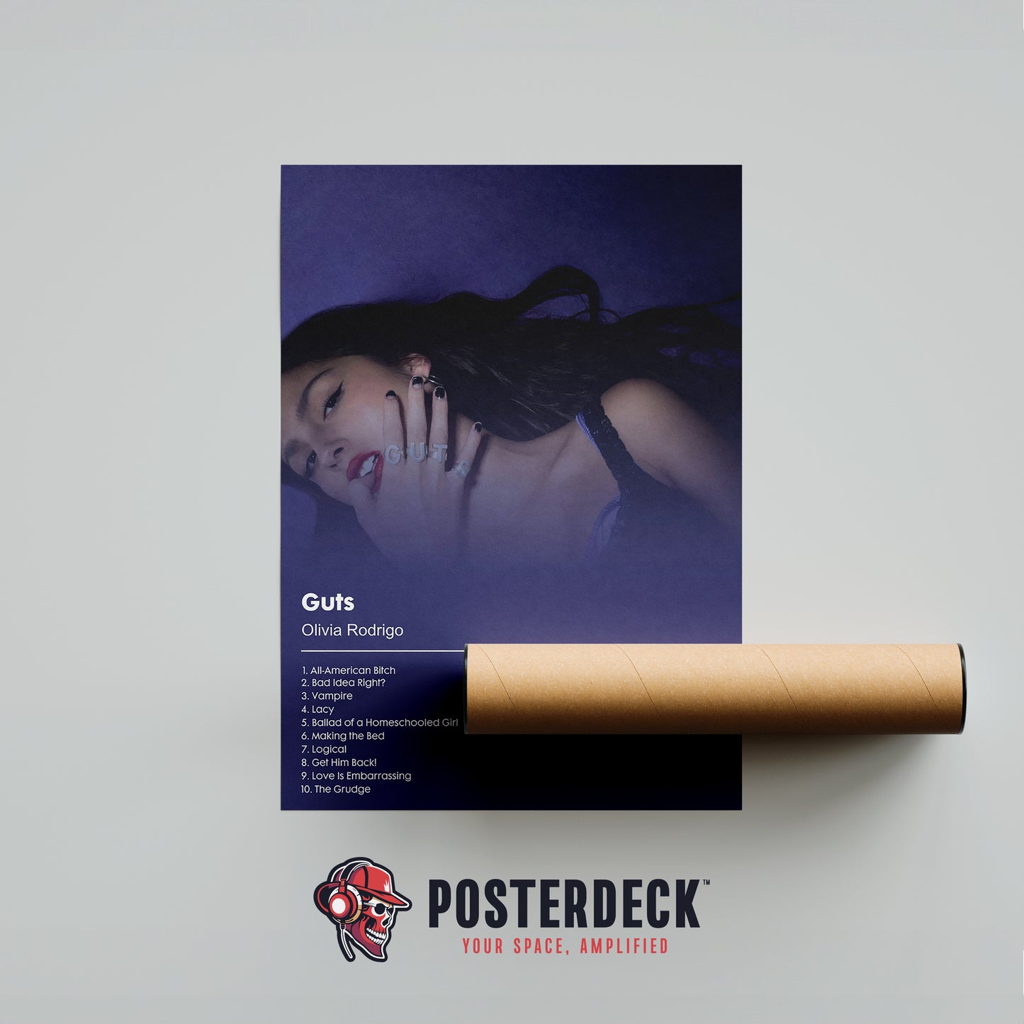 Olivia Rodrigo 'Guts' Album Poster