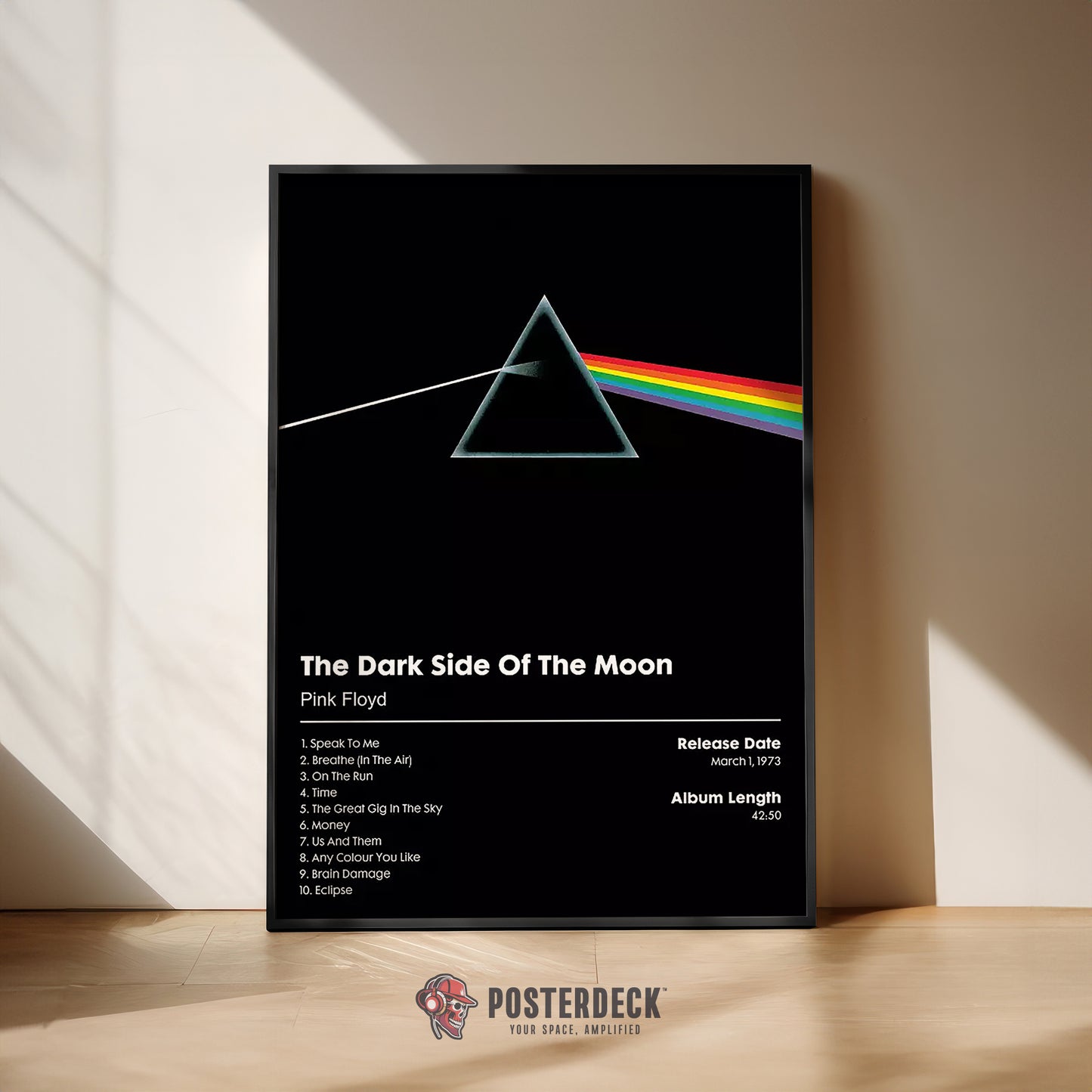 Pink Floyd 'The Dark Side Of The Moon' Album Poster