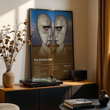 Pink Floyd 'The Division Bell' Album Poster