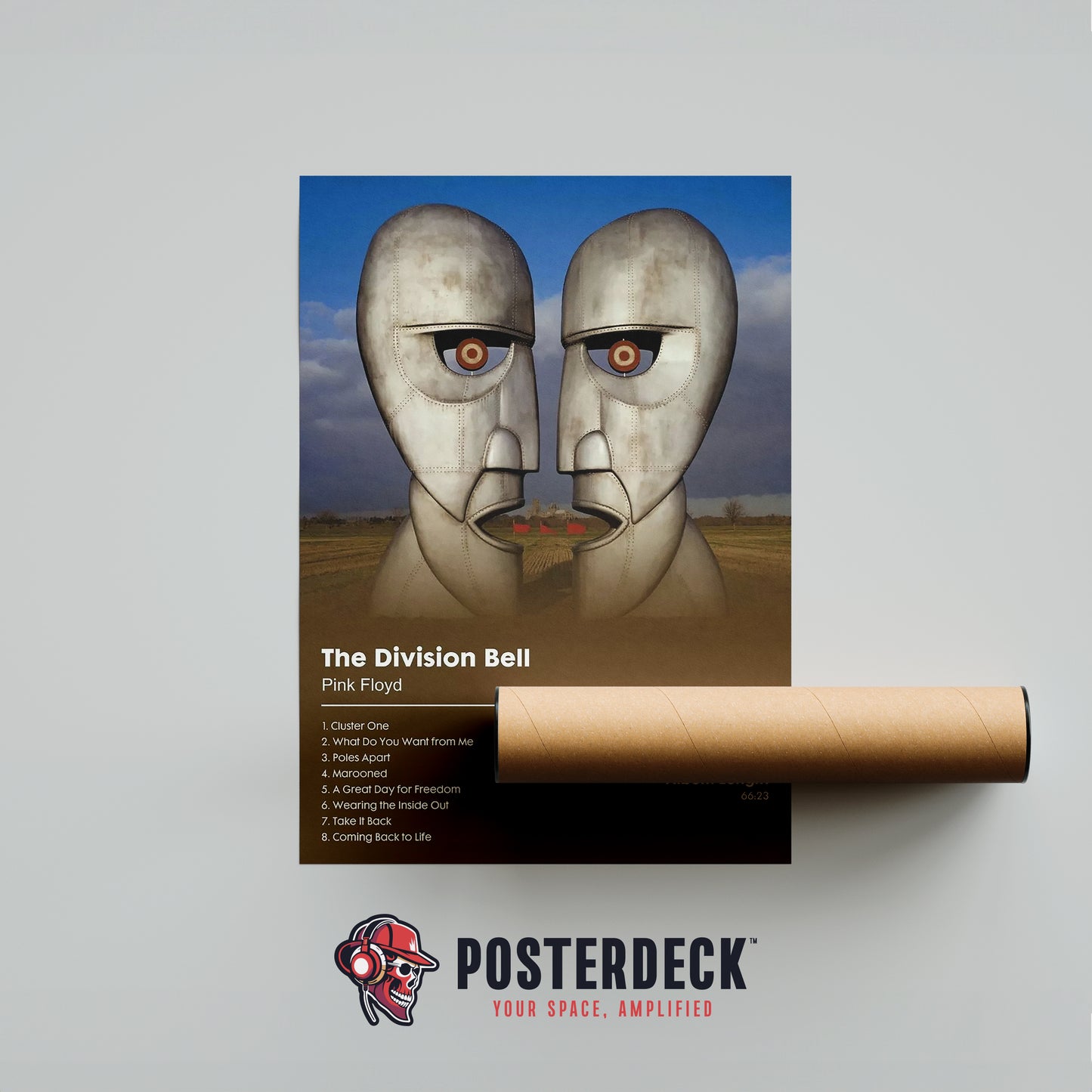 Pink Floyd 'The Division Bell' Album Poster