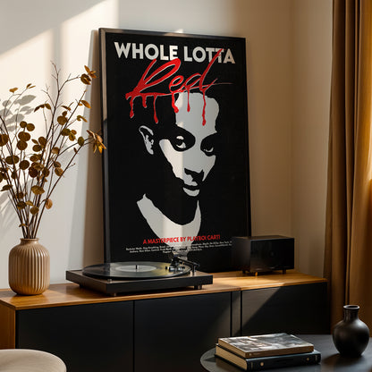 Playboi Carti 'Whole Lotta Red' Poster