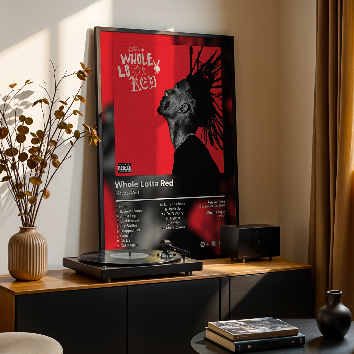 Playboi Carti 'Whole Lotta Red' Album Poster