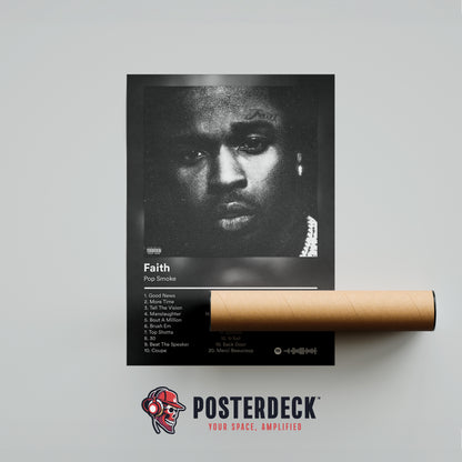 Pop Smoke 'Faith' Album Poster