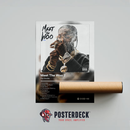 Pop Smoke 'Meet The Woo 2' Album Poster