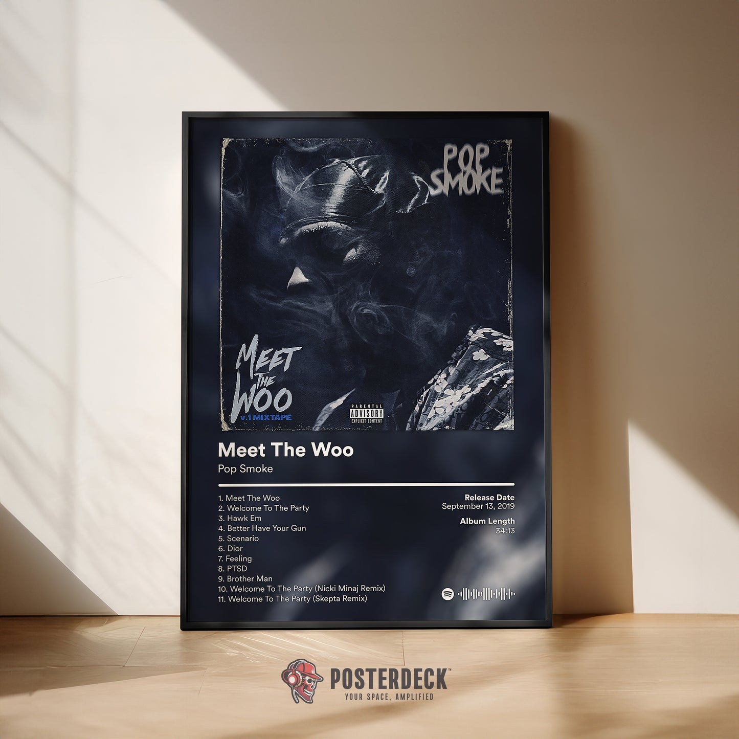 Pop Smoke 'Meet The Woo' Album Poster