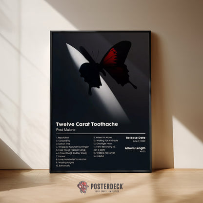 Post Malone 'Twelve Carat Toothache' Album Poster