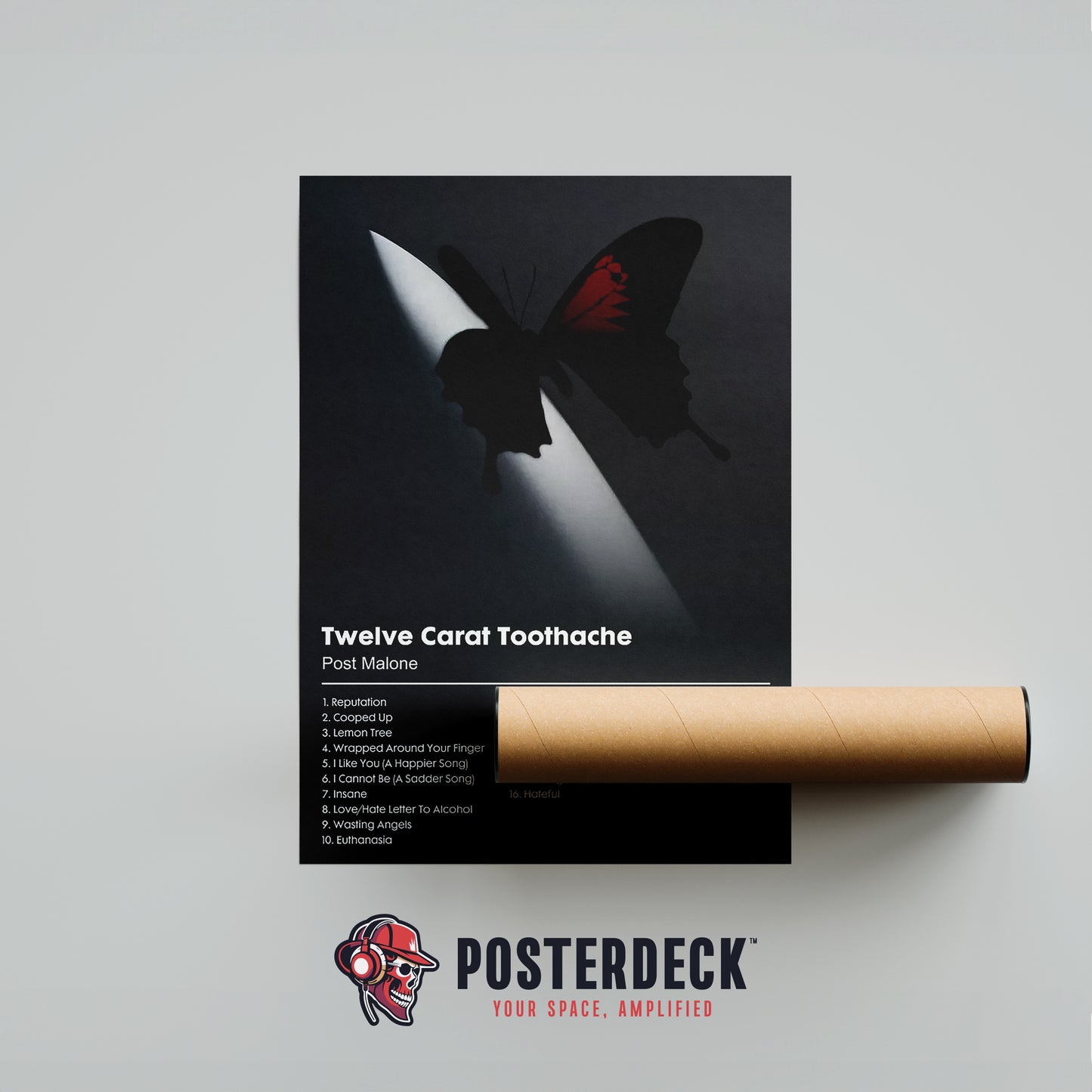 Post Malone 'Twelve Carat Toothache' Album Poster