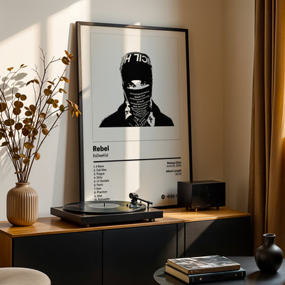 EsDeeKid 'Rebel' Album Poster