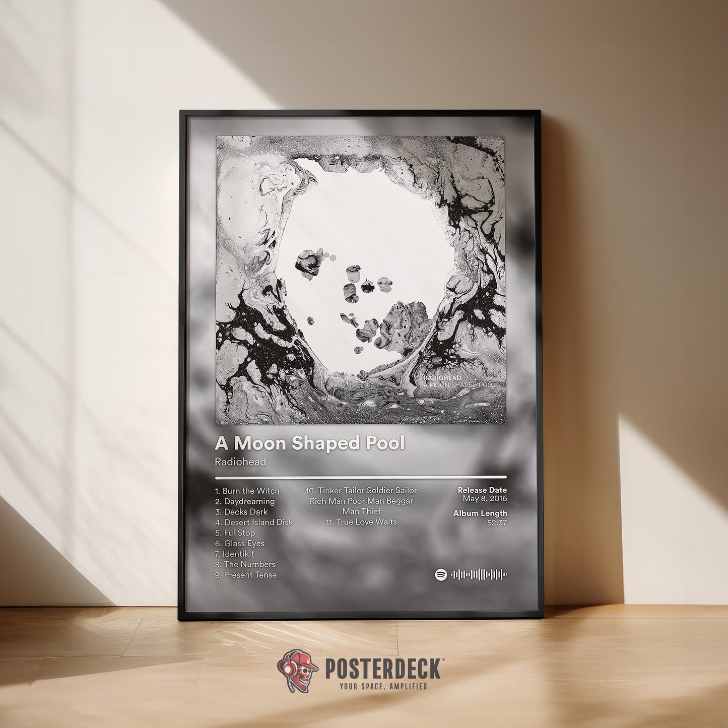 Radiohead 'A Moon Shaped Pool' Album Poster