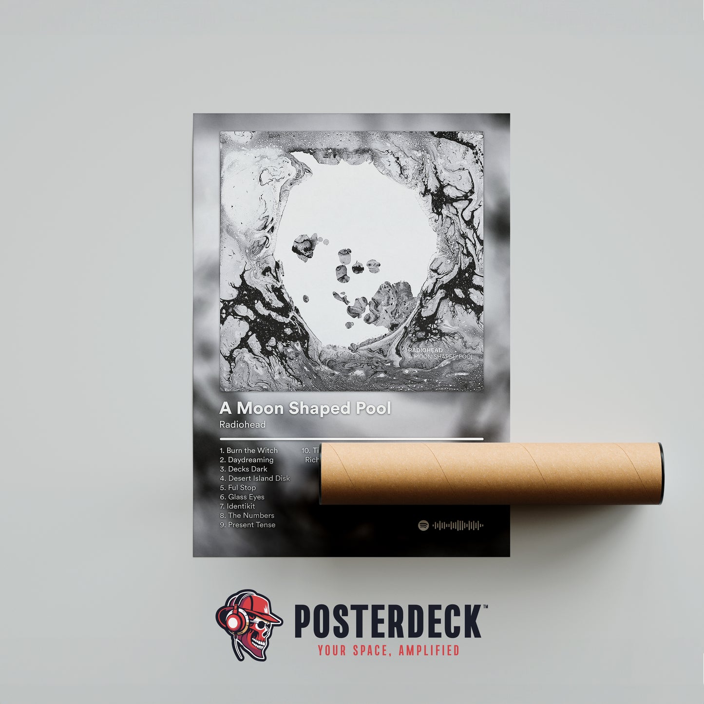 Radiohead 'A Moon Shaped Pool' Album Poster