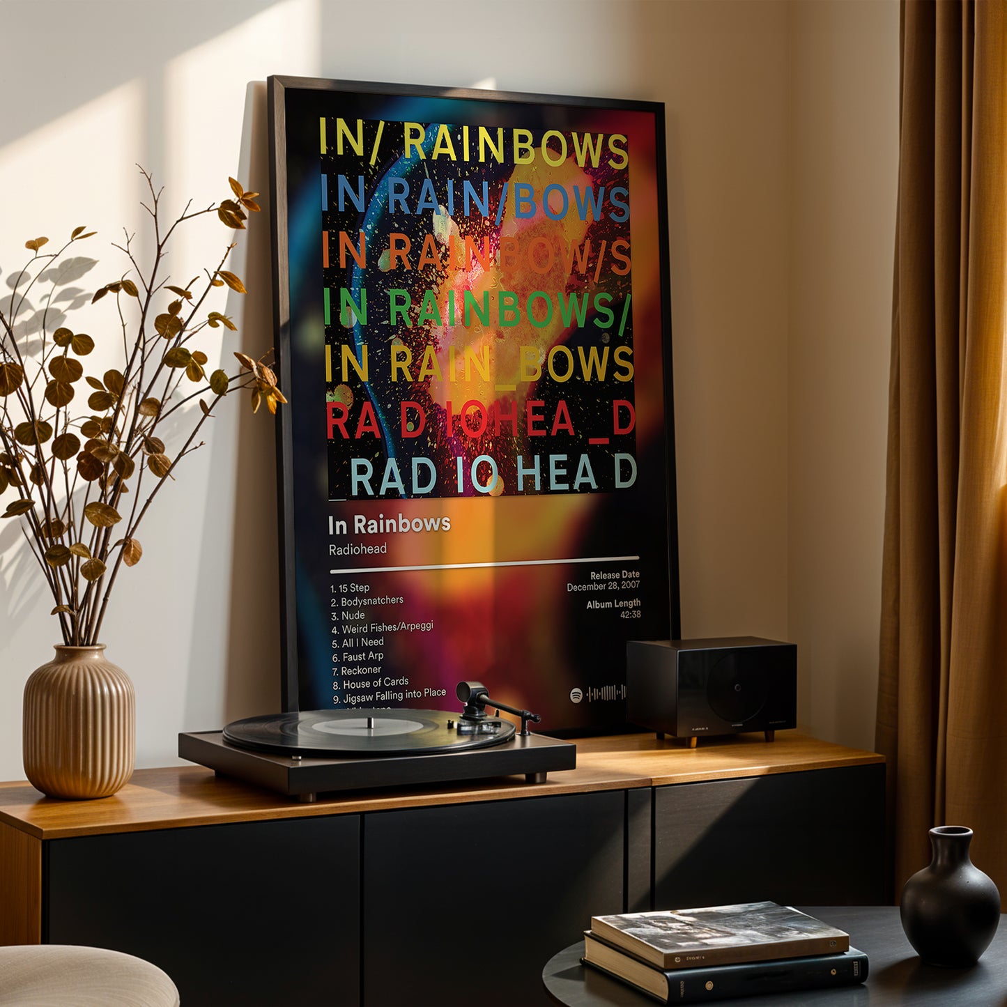 Radiohead 'In Rainbows' Album Poster
