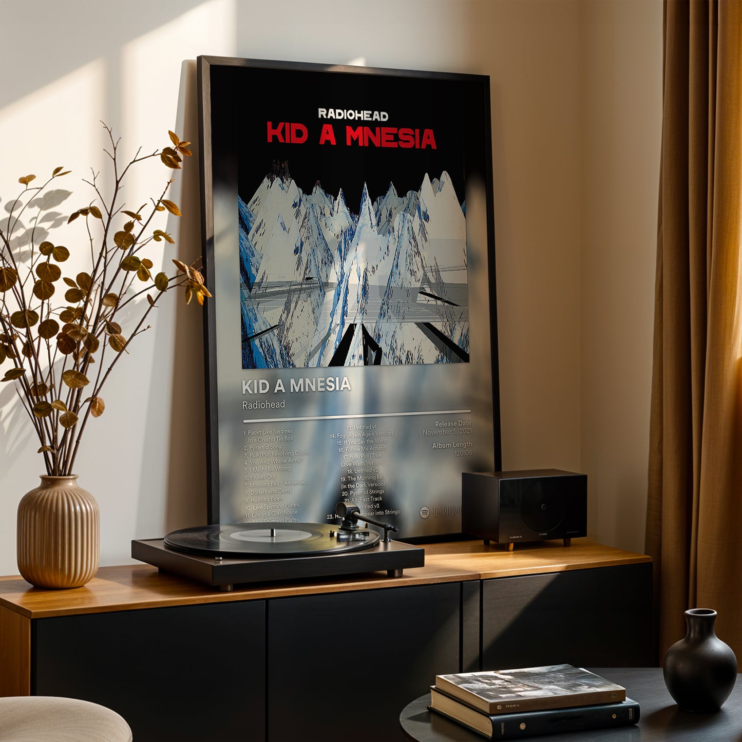 Radiohead 'KID A MNESIA' Album Poster