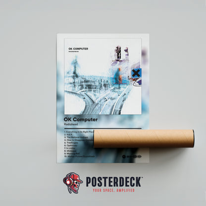 Radiohead 'OK Computer' Album Poster