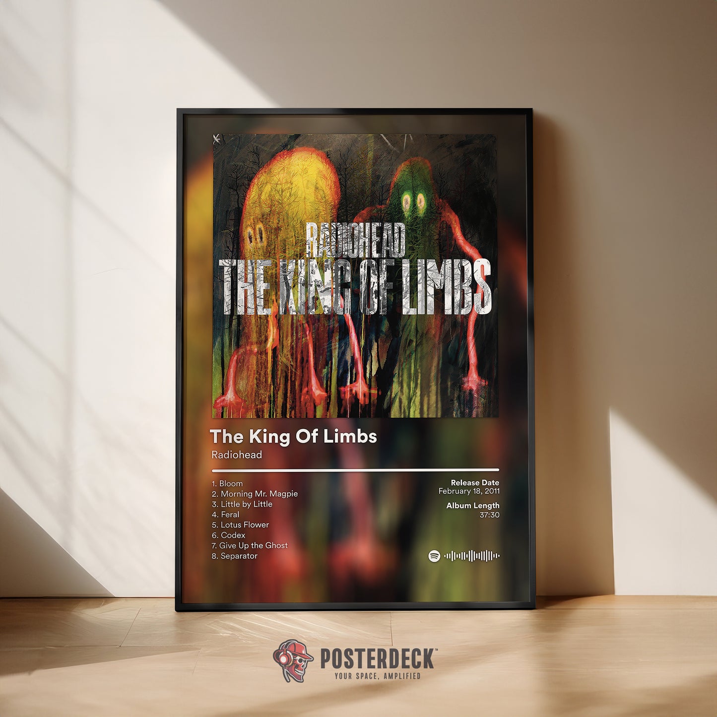 Radiohead 'The King Of Limbs' Album Poster