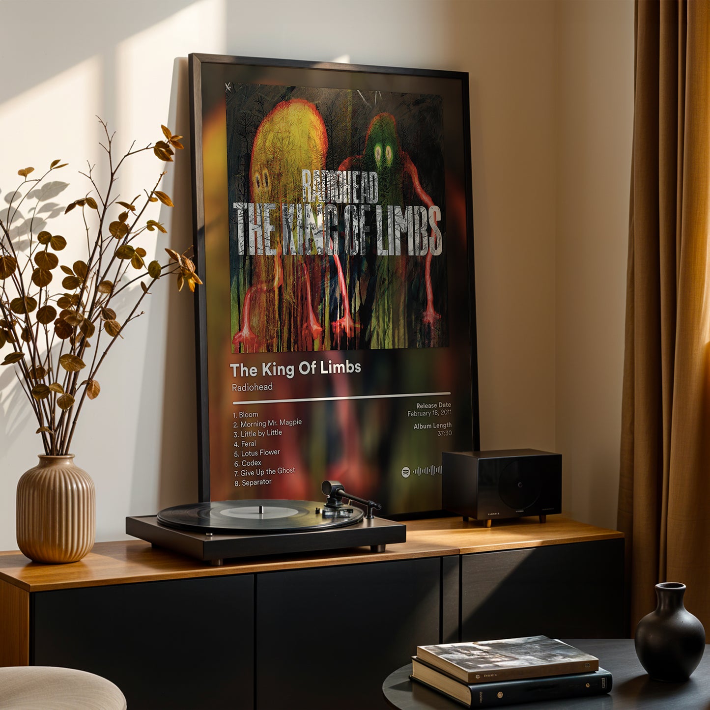 Radiohead 'The King Of Limbs' Album Poster