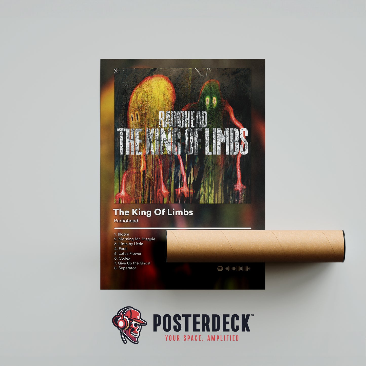 Radiohead 'The King Of Limbs' Album Poster