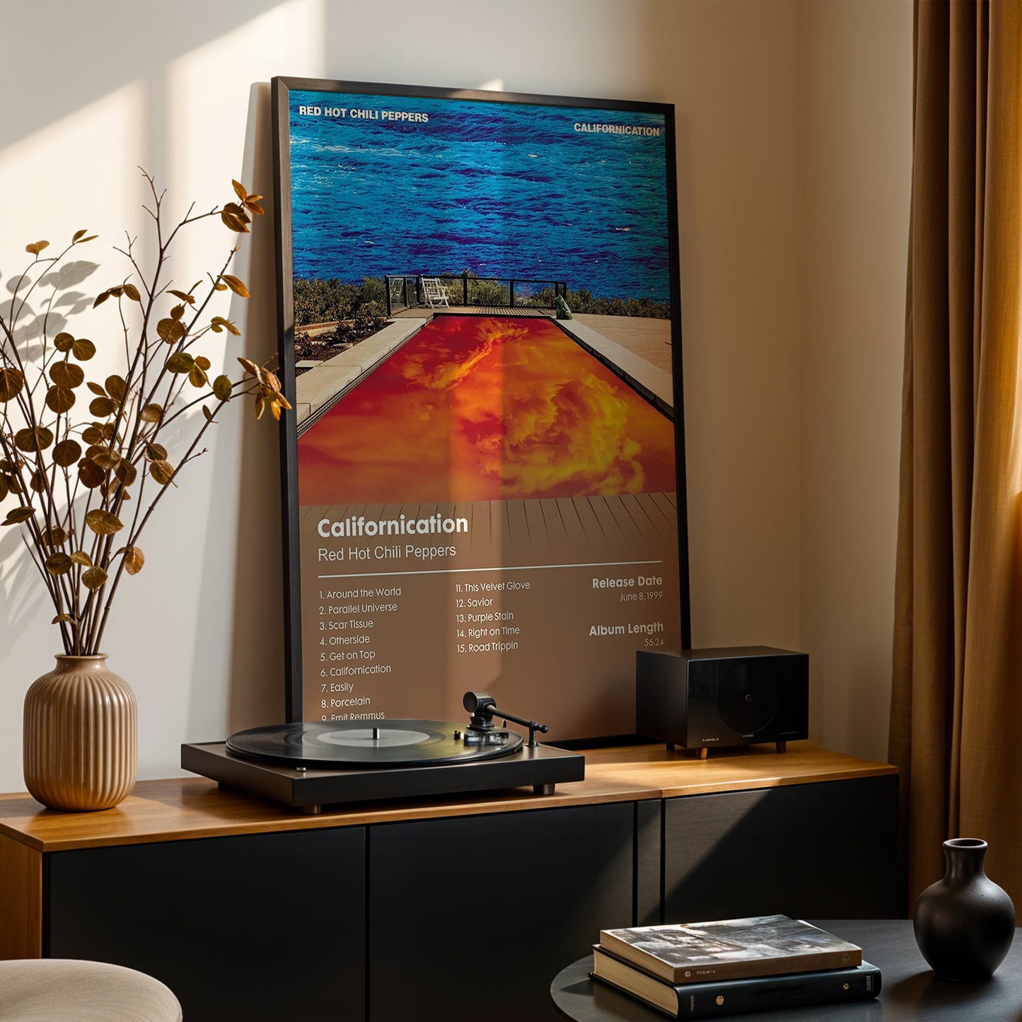 Red Hot Chili Peppers 'Californication' Album Poster