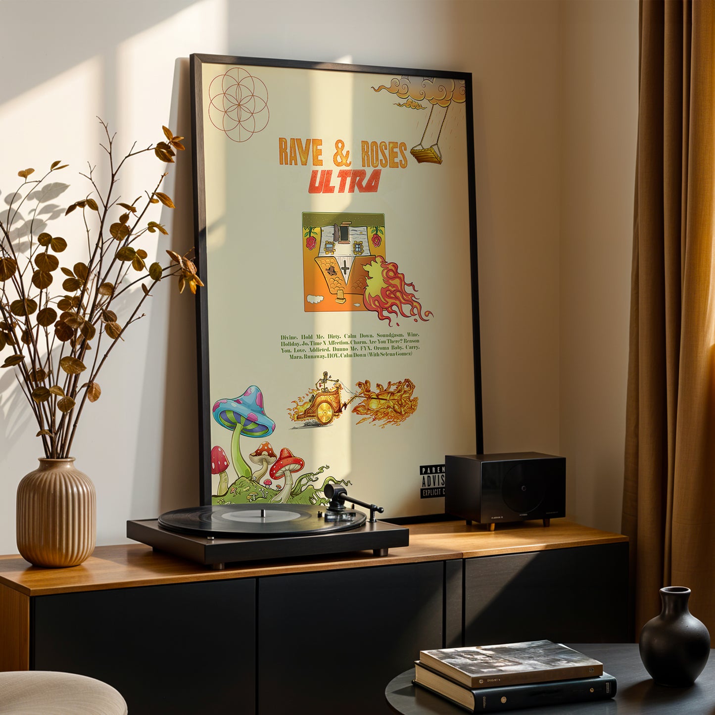 Rema 'Rave & Roses Ultra' Poster