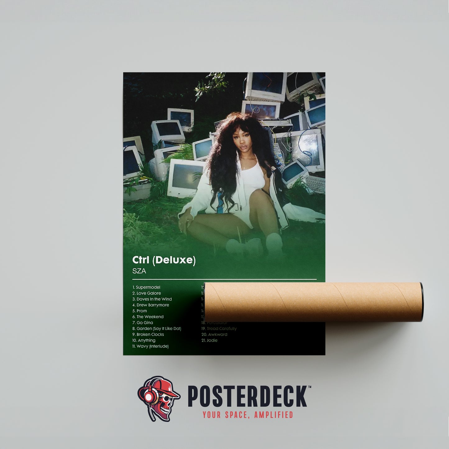 SZA 'Ctrl (Deluxe)' Album Poster