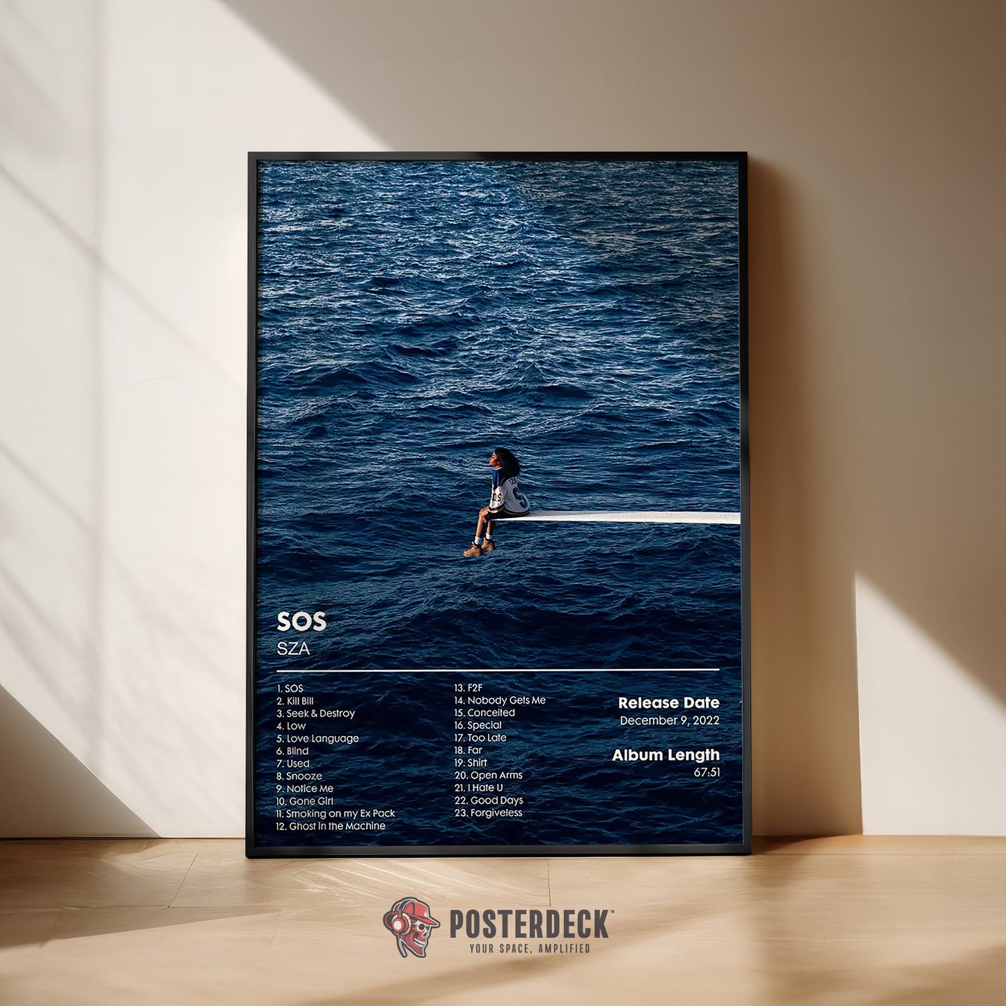 SZA 'SOS' Album Poster