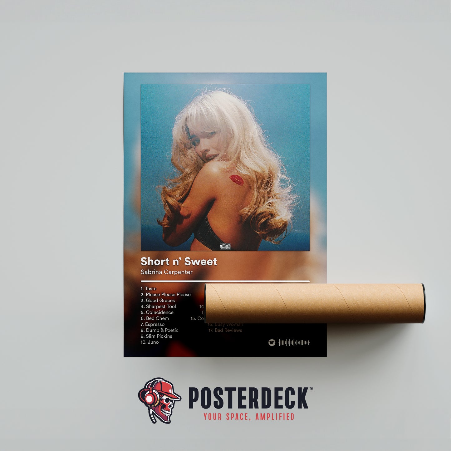 Sabrina Carpenter 'Short N' Sweet' Album Poster