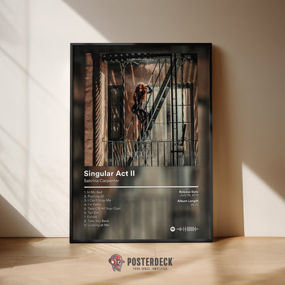 Sabrina Carpenter 'Singular Act II' Album Poster