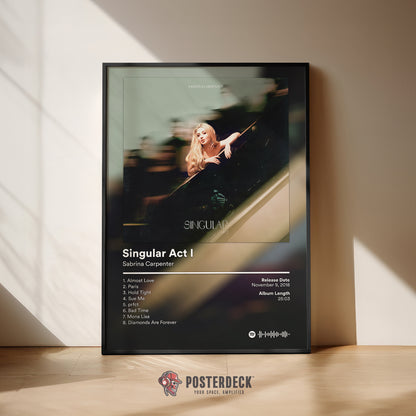 Sabrina Carpenter 'Singular Act I' Album Poster