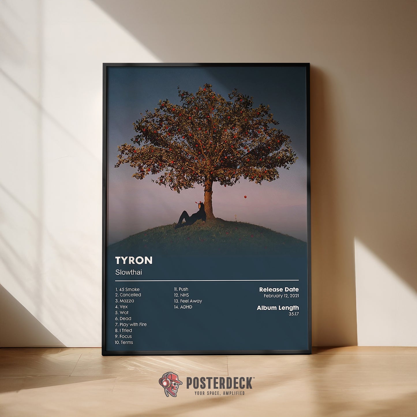 Slowthai 'TYRON' Album Poster