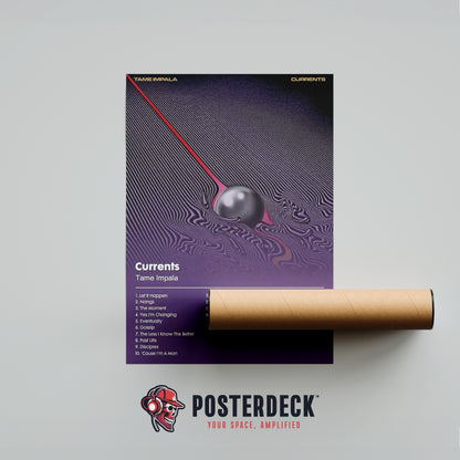 Tame Impala 'Currents' Album Poster