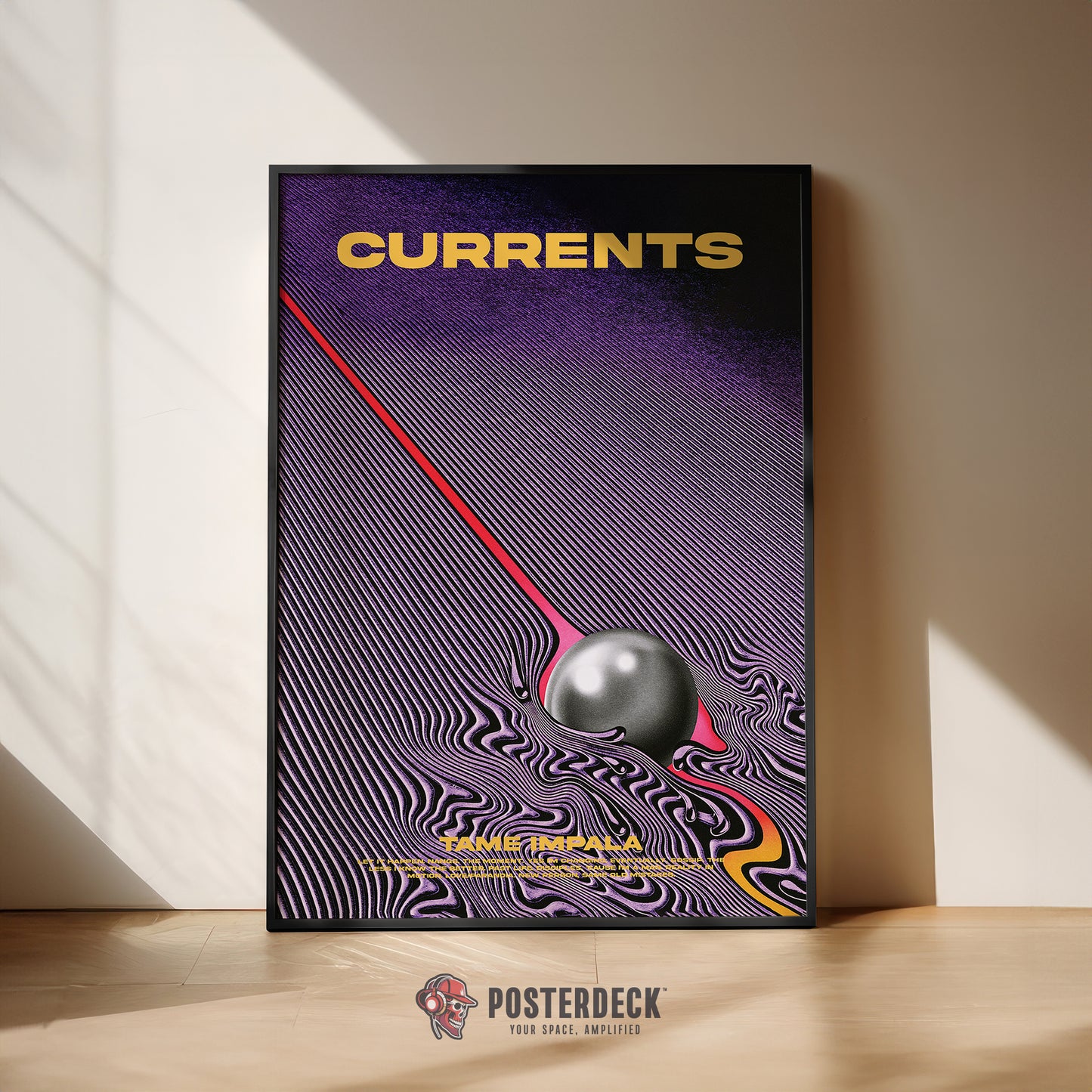 Tame Impala 'Currents' Poster