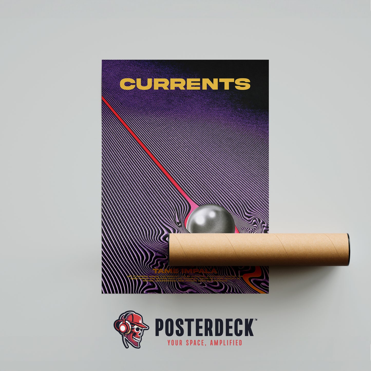 Tame Impala 'Currents' Poster